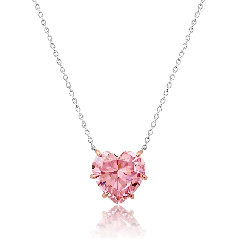 Must-Have Jewelry Pieces At Reduced Prices Crislu Platinum Plated Sterling Silver Cubic Zirconia 18-inch Heart Pendant Must-Have Jewelry Pieces At Reduced Prices Crislu Platinum Plated Sterling Silver Cubic Zirconia 18-inch Heart Pendant
