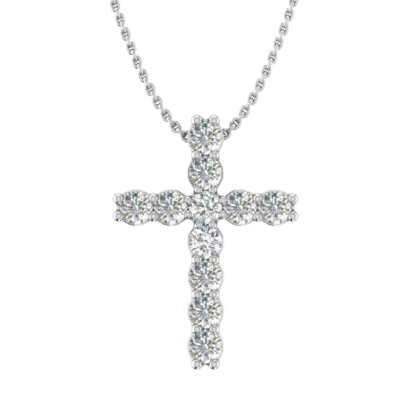 Bestselling Jewelry Now On Sale – Elevate Your Look Gold Diamond Cross Pendant Necklace (0.15 Carat) (Silver Chain Included) Bestselling Jewelry Now On Sale – Elevate Your Look Gold Diamond Cross Pendant Necklace (0.15 Carat) (Silver Chain Included)