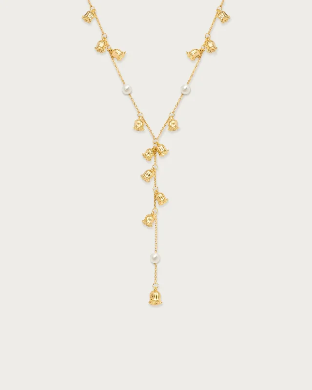 Huge Savings On Timeless Jewelry Collections Lily of the Valley Pearl Lariat Necklace Huge Savings On Timeless Jewelry Collections Lily of the Valley Pearl Lariat Necklace