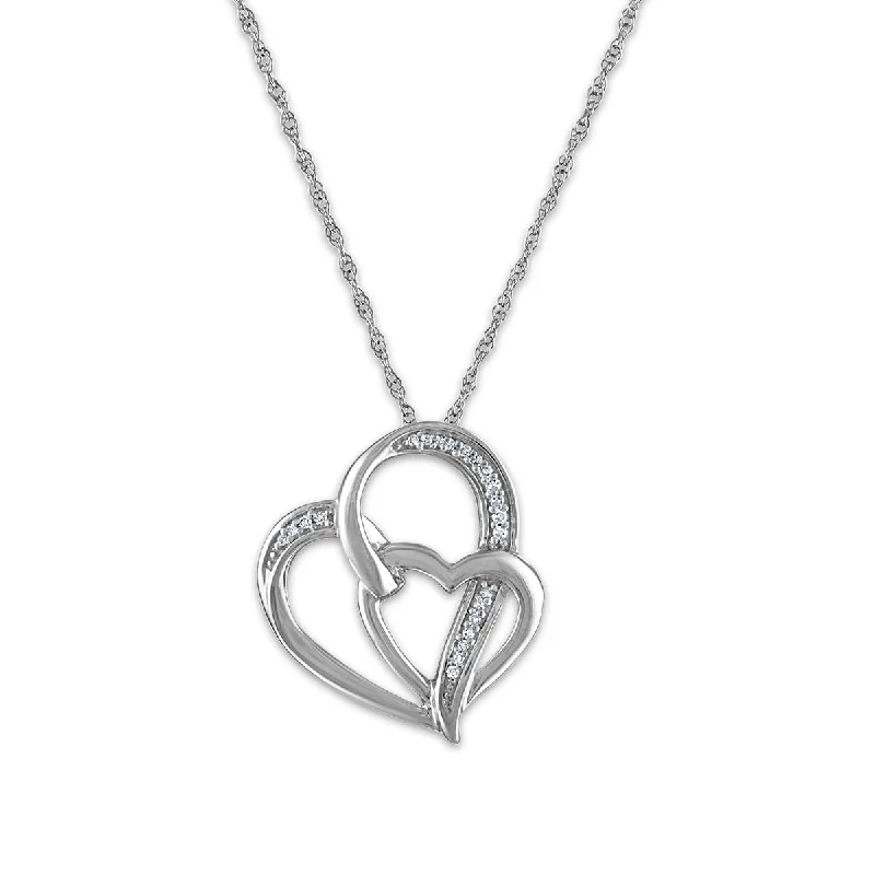 Jewelry Deals That Outshine The Rest LoveSong 1/20 CTW Diamond Heart 18-inch Pendant in Sterling Silver Jewelry Deals That Outshine The Rest LoveSong 1/20 CTW Diamond Heart 18-inch Pendant in Sterling Silver