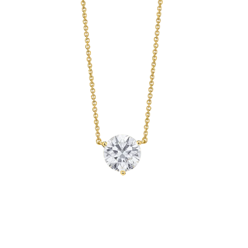 Personalized Jewelry Sale – Meaningful Gifts At Great Prices The Round Brilliant Solitaire Pendant