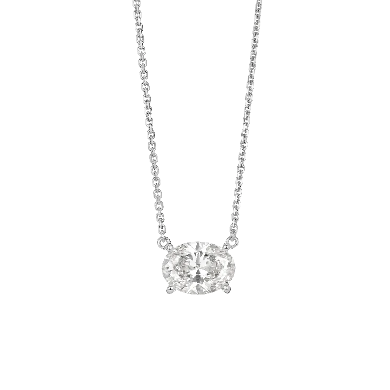 Limited-Time Jewelry Discounts – Shine Without The Splurge The Oval Solitaire Pendant