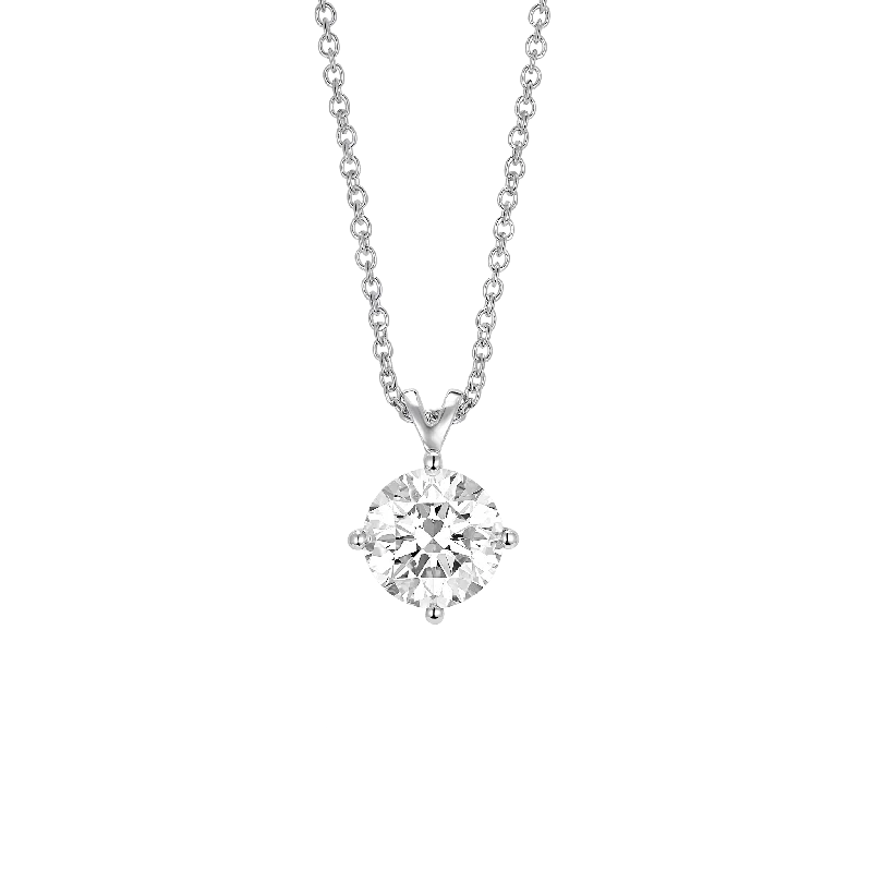 Limited-Time Offer On Premium Jewelry Collections The Round Brilliant Solitaire Pendant Limited-Time Offer On Premium Jewelry Collections The Round Brilliant Solitaire Pendant