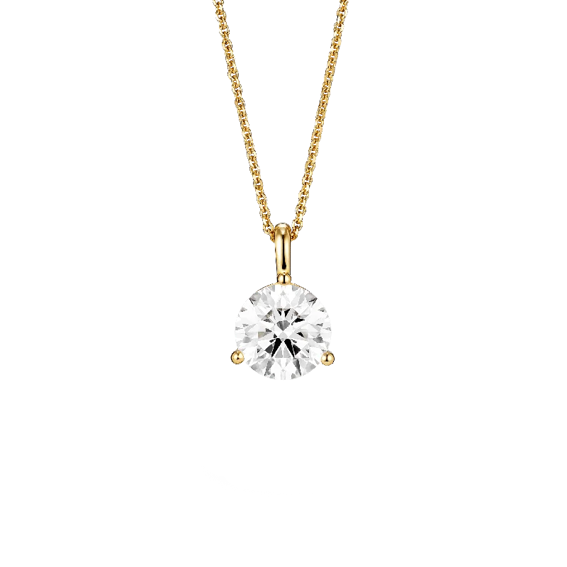 Special Offers On Handcrafted And Designer Jewelry The Round Brilliant Solitaire Bale Pendant