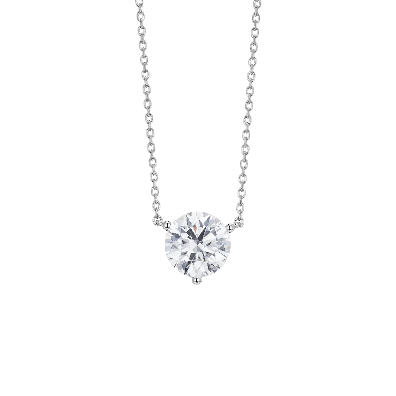 Personalized Jewelry Sale – Meaningful Gifts At Great Prices The Round Brilliant Solitaire Pendant