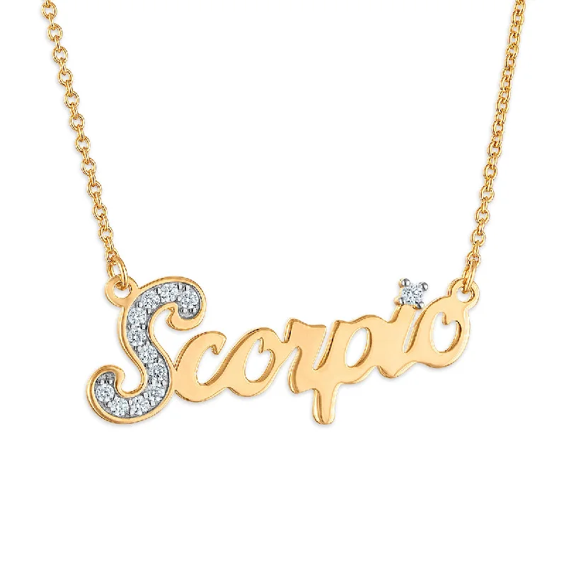 Buy More, Save More – Special Jewelry Discounts Simone I Smith Collection Scorpio Necklace in 18KT Gold Plated Sterling Silver Buy More, Save More – Special Jewelry Discounts Simone I Smith Collection Scorpio Necklace in 18KT Gold Plated Sterling Silver