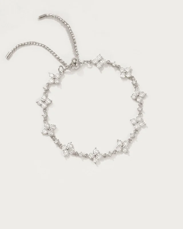 Limited-Stock Jewelry Clearance – Grab Your Favorites Now Sparkle Clover Bracelet in Silver Limited-Stock Jewelry Clearance – Grab Your Favorites Now Sparkle Clover Bracelet in Silver