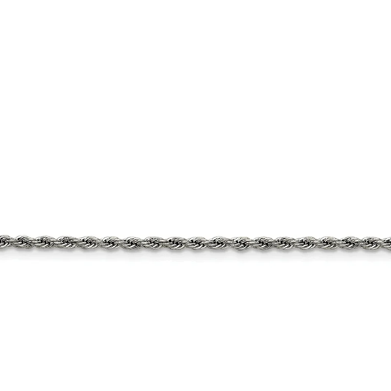 Huge Savings On Timeless Jewelry Collections Stainless Steel 2.4mm 24in Rope Chain