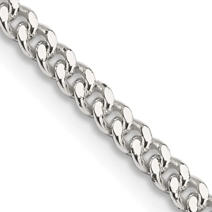 Shop Fine Jewelry With Exclusive Savings Sterling Silver 16-inch 3MM Lobster Clasp Curb Chain