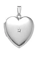 Seasonal Jewelry Clearance – Best Styles At The Lowest Prices Sterling Silver and Diamond 23MM 18-inch Heart Locket Pendant Seasonal Jewelry Clearance – Best Styles At The Lowest Prices Sterling Silver and Diamond 23MM 18-inch Heart Locket Pendant