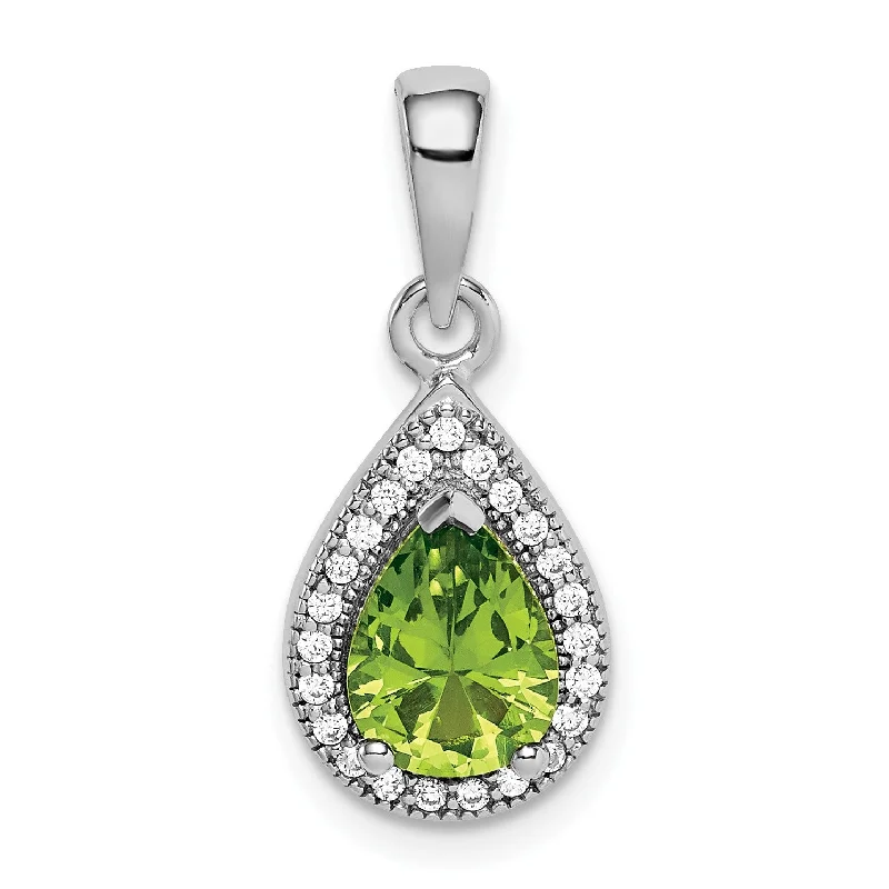 Trending Jewelry Now At Unbeatable Prices Sterling Silver Pear Cubic Zirconia Pendant. Chain Not Included Trending Jewelry Now At Unbeatable Prices Sterling Silver Pear Cubic Zirconia Pendant. Chain Not Included