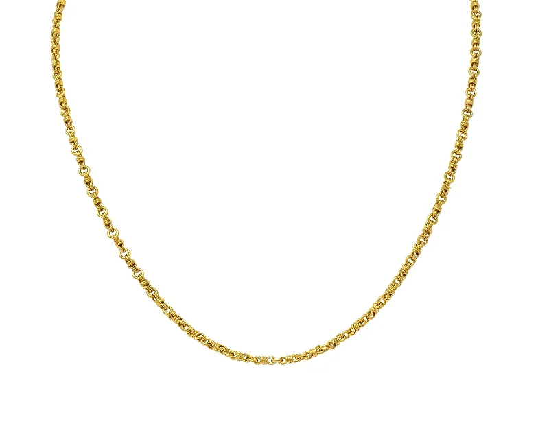 Jewelry Flash Sale – Stylish Designs At Unbeatable Rates Vintage 14 Karat Yellow Gold Infinity Link Chain Necklace Jewelry Flash Sale – Stylish Designs At Unbeatable Rates Vintage 14 Karat Yellow Gold Infinity Link Chain Necklace