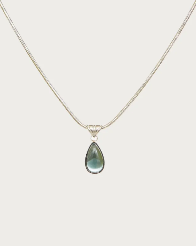 Modern Jewelry At Exclusive Discounts – Shop Today Waterdrop Necklace in Marine Blue Modern Jewelry At Exclusive Discounts – Shop Today Waterdrop Necklace in Marine Blue