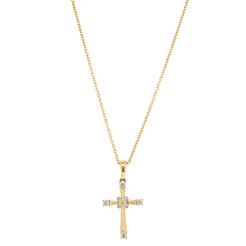 The Perfect Jewelry Piece At The Perfect Price 18ct Yellow Gold .19ct Diamond Cross Pendant The Perfect Jewelry Piece At The Perfect Price 18ct Yellow Gold .19ct Diamond Cross Pendant