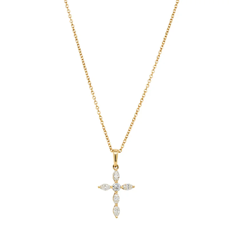 Jewelry Clearance Sale – Final Reductions 18ct Yellow Gold .48ct Diamond Cross Pendant Jewelry Clearance Sale – Final Reductions 18ct Yellow Gold .48ct Diamond Cross Pendant