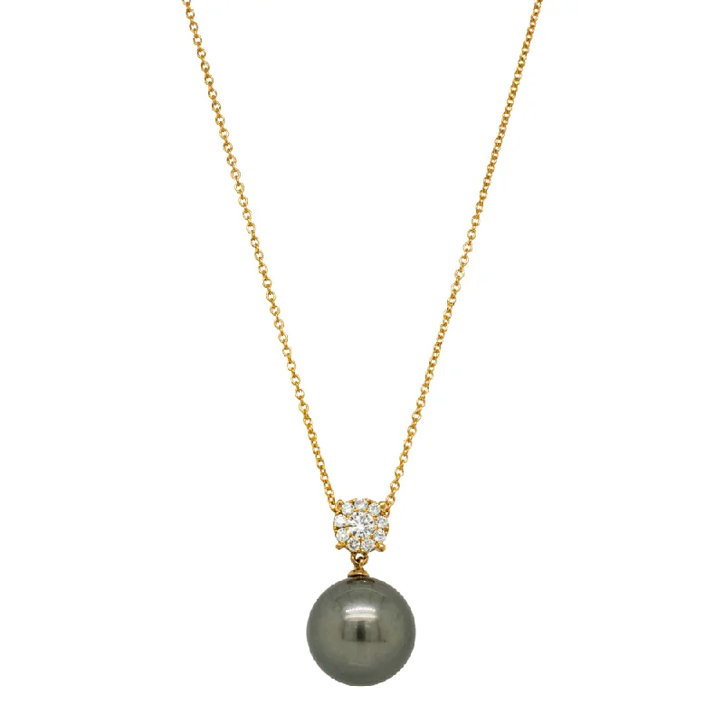 Breathtaking Jewelry At Limited-Time Savings 18ct Yellow Gold Tahitian Pearl & Diamond Galaxy Pendant Breathtaking Jewelry At Limited-Time Savings 18ct Yellow Gold Tahitian Pearl & Diamond Galaxy Pendant