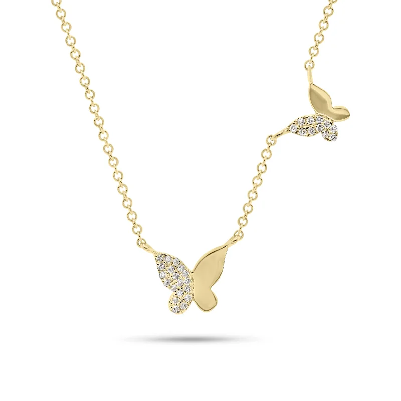 High-End Sparkle, Low-End Prices – Jewelry Sale Live Diamond Butterfly Duo Necklace High-End Sparkle, Low-End Prices – Jewelry Sale Live Diamond Butterfly Duo Necklace