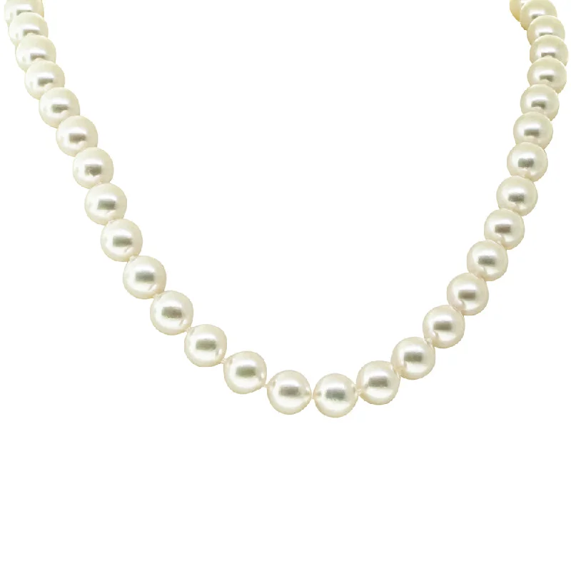 Exclusive Jewelry Sale – Limited-Time Discounts 9ct Yellow Gold Akoya Pearl Strand