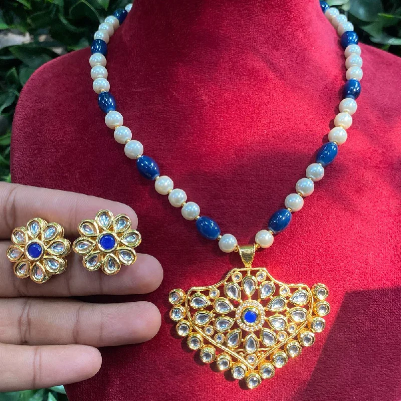 Fashion-Forward Jewelry At Exclusive Discounts Amoliya Jewels Gold Plated Polki Kundan And Beads Necklace Set Fashion-Forward Jewelry At Exclusive Discounts Amoliya Jewels Gold Plated Polki Kundan And Beads Necklace Set
