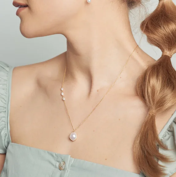 Huge Savings On Timeless Jewelry Collections Baroque Pearl Drop Pendant Necklace