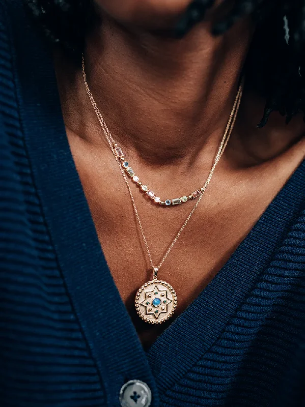 Shine Without Limits – Jewelry Sale Happening Now Cléo Baguette Mixte Necklace