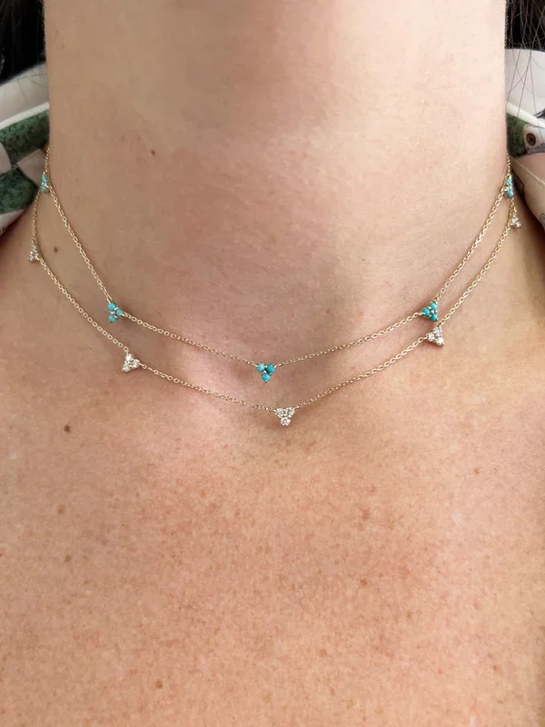 Eco-Friendly Sustainable Jewelry For Conscious Buyers Cléo Trio Station Necklace