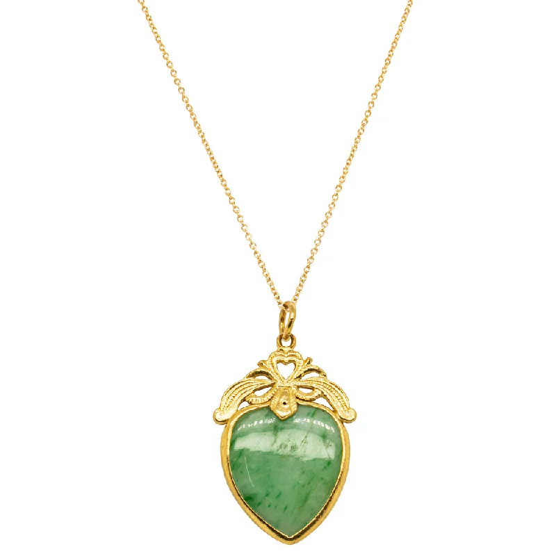 Flash Sale On Elegant Jewelry – Don't Miss Out Deja Vu 23ct Yellow Gold Jade Pendant Flash Sale On Elegant Jewelry – Don't Miss Out Deja Vu 23ct Yellow Gold Jade Pendant