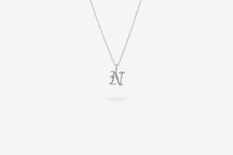 Shop Dazzling Jewelry With Special Promotional Discounts IX N Letter Silver Pendant
