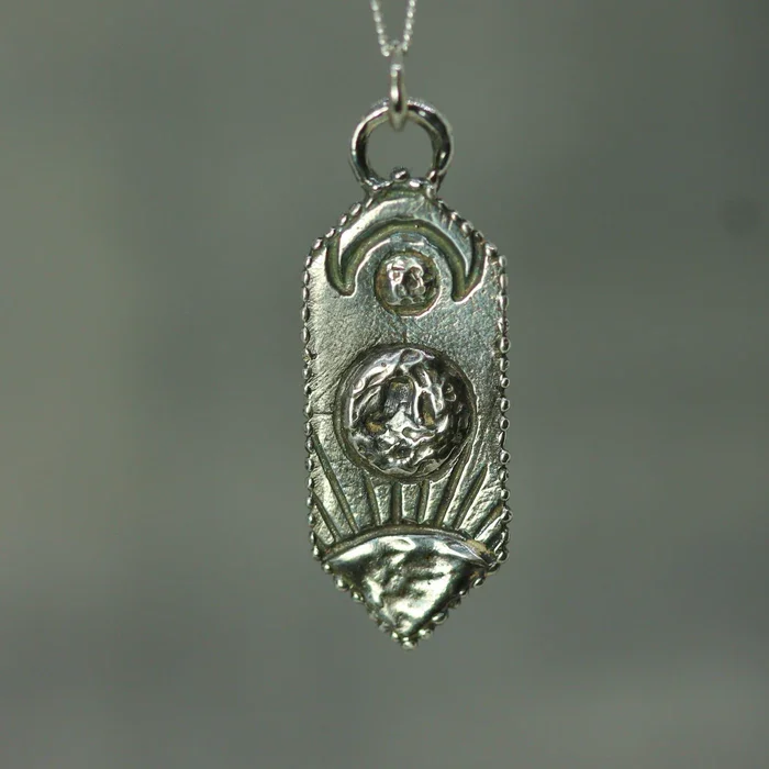 Luxury Jewelry Sale – Sparkle For Less Full Moon Eclipse Pendant