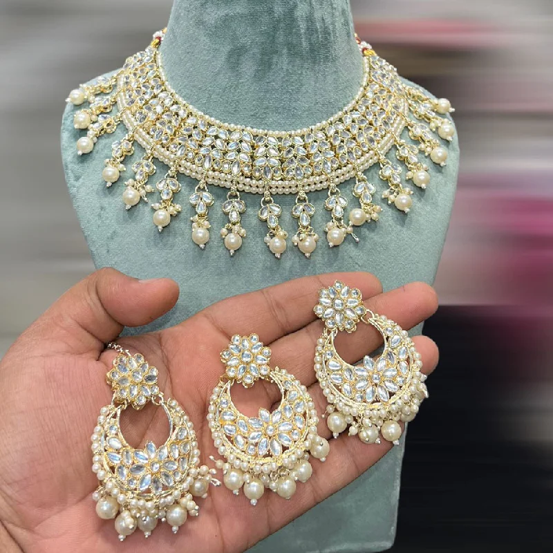 Grab Exquisite Jewelry At The Lowest Prices Hira Collections Gold Plated Kundan Stone And Beads Necklace Set Grab Exquisite Jewelry At The Lowest Prices Hira Collections Gold Plated Kundan Stone And Beads Necklace Set