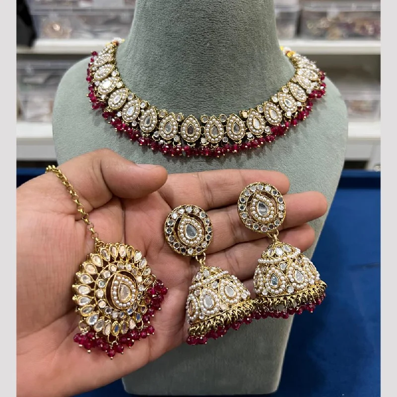 Flash Deals On Fine Jewelry – Shop Before It's Gone Hira Collections Gold Plated Pearls And Mirror Necklace Set Flash Deals On Fine Jewelry – Shop Before It's Gone Hira Collections Gold Plated Pearls And Mirror Necklace Set