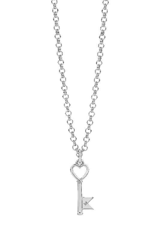 Discover Unique Jewelry With Special Limited-Time Offers Karen Walker Super Monogram Key Necklace - Sterling Silver Discover Unique Jewelry With Special Limited-Time Offers Karen Walker Super Monogram Key Necklace - Sterling Silver
