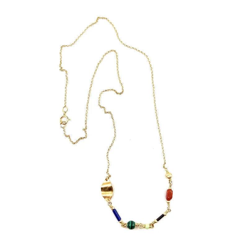 Elevate Your Jewelry Collection With Limited-Time Savings Alva Green 14K Goldfilled Necklace w. Gemstones Elevate Your Jewelry Collection With Limited-Time Savings Alva Green 14K Goldfilled Necklace w. Gemstones