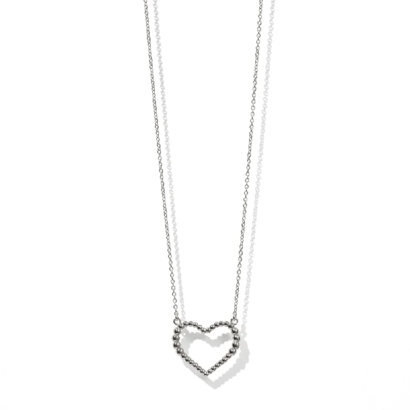 Exclusive Jewelry Bundles At Discounted Prices Meadowlark Fizzy Heart Necklace Medium- Sterling Silver