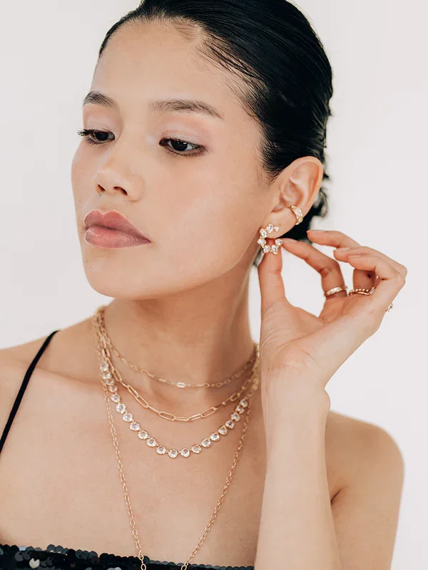 Shop Elegant Jewelry At Unbeatable Prices Mélia Tennis Necklace