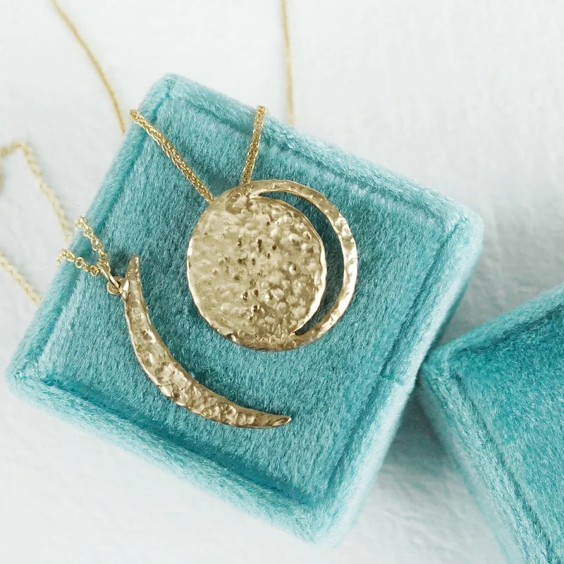 Grab Your Favorite Jewelry At The Lowest Prices Missing Moon Pendant Necklace