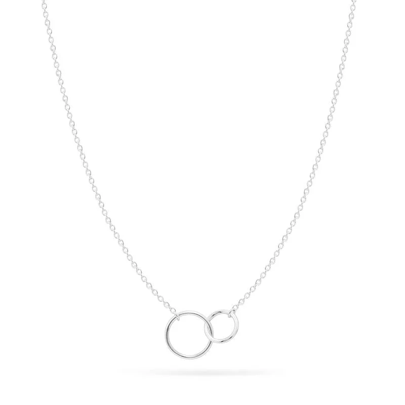 Huge Markdowns On Premium Jewelry Styles Polished Linked Circles Necklace