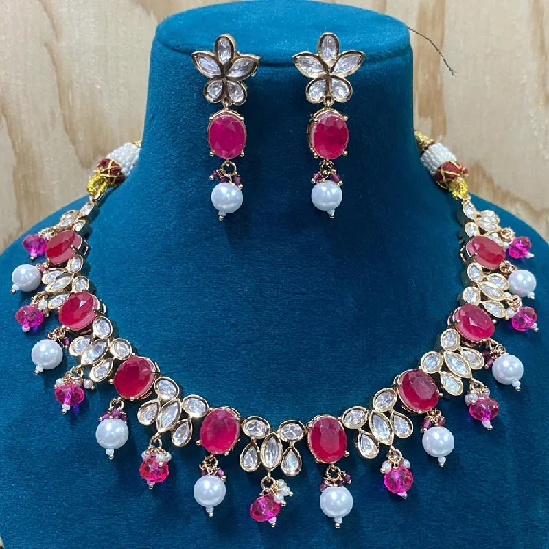 Jewelry Deals That Outshine The Rest Prime Kundan Jewellery Gold Plated Polki Kundan And Beads Necklace Set Jewelry Deals That Outshine The Rest Prime Kundan Jewellery Gold Plated Polki Kundan And Beads Necklace Set
