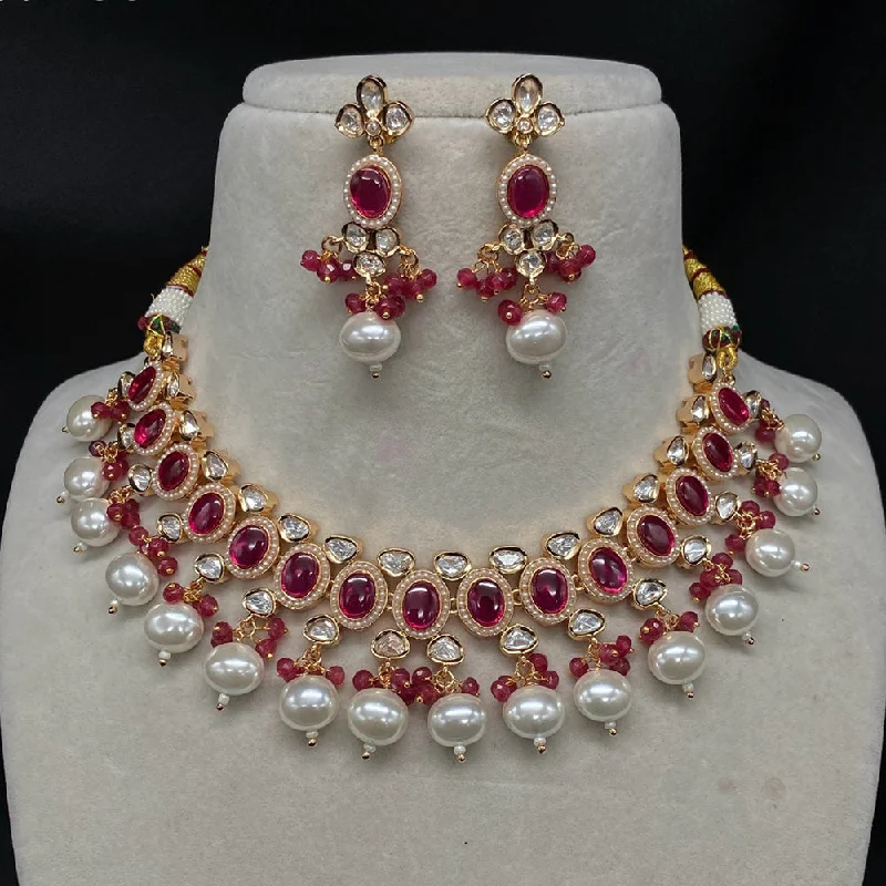 Don't Miss Out On Jaw-Dropping Jewelry Discounts Prime Kundan Jewellery Gold Plated Polki Kundan And Beads Necklace Set Don't Miss Out On Jaw-Dropping Jewelry Discounts Prime Kundan Jewellery Gold Plated Polki Kundan And Beads Necklace Set