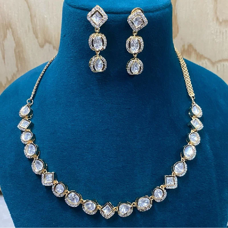 Best Jewelry Deals – Premium Quality At Exclusive Discounts Prime Kundan Jewellery Gold Plated Polki Kundan Necklace Set Best Jewelry Deals – Premium Quality At Exclusive Discounts Prime Kundan Jewellery Gold Plated Polki Kundan Necklace Set