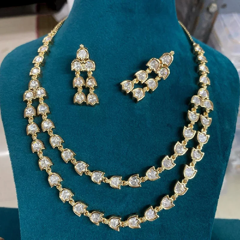 Trending Jewelry Now At Unbeatable Prices Prime Kundan Jewellery Gold Plated Polki Kundan Necklace Set Trending Jewelry Now At Unbeatable Prices Prime Kundan Jewellery Gold Plated Polki Kundan Necklace Set