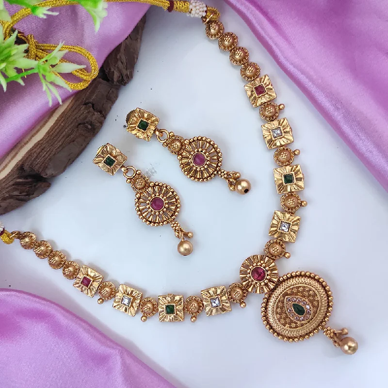 Exclusive Jewelry Sale – Sparkle For Less Raj Creations Gold Plated Pota Stone Necklace Set Exclusive Jewelry Sale – Sparkle For Less Raj Creations Gold Plated Pota Stone Necklace Set
