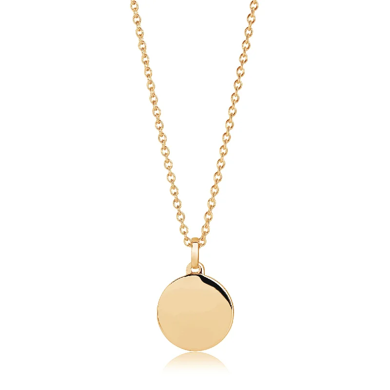Unmissable Jewelry Sale – Shop Before It's Too Late Follina Pianura Gold Plated Necklace 12 mm Pendant Unmissable Jewelry Sale – Shop Before It's Too Late Follina Pianura Gold Plated Necklace 12 mm Pendant