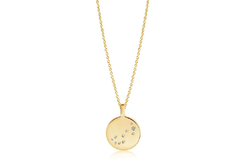 Flash Jewelry Sale – Get Stunning Pieces At Low Prices Zodiaco Scorpio Gold Plated Necklace w. White Zirconias Flash Jewelry Sale – Get Stunning Pieces At Low Prices Zodiaco Scorpio Gold Plated Necklace w. White Zirconias