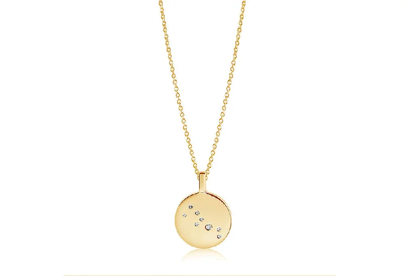 Flash Deals On Fine Jewelry – Shop Before It's Gone Zodiaco Taurus Gold Plated Necklace w. White Zirconias Flash Deals On Fine Jewelry – Shop Before It's Gone Zodiaco Taurus Gold Plated Necklace w. White Zirconias