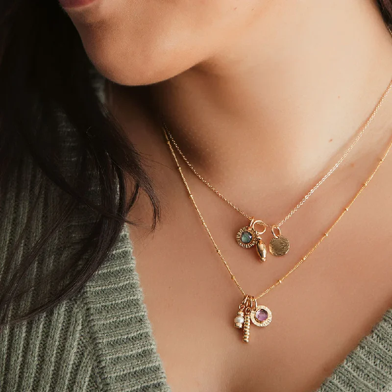 Elegant Jewelry, Affordable Luxury – Shop Now Textured Medallion Charm - Small