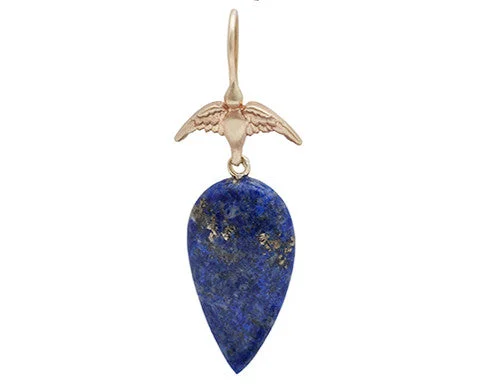 Flash Sale On Stunning Jewelry – Don't Miss Out Lapis Lazuli Gold Bird Drops