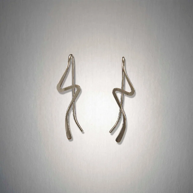 Elegant Rose Gold Jewelry For A Stylish Touch 2937 - Minimalist Threader - Lightning Elegant Rose Gold Jewelry For A Stylish Touch 2937 - Minimalist Threader - Lightning