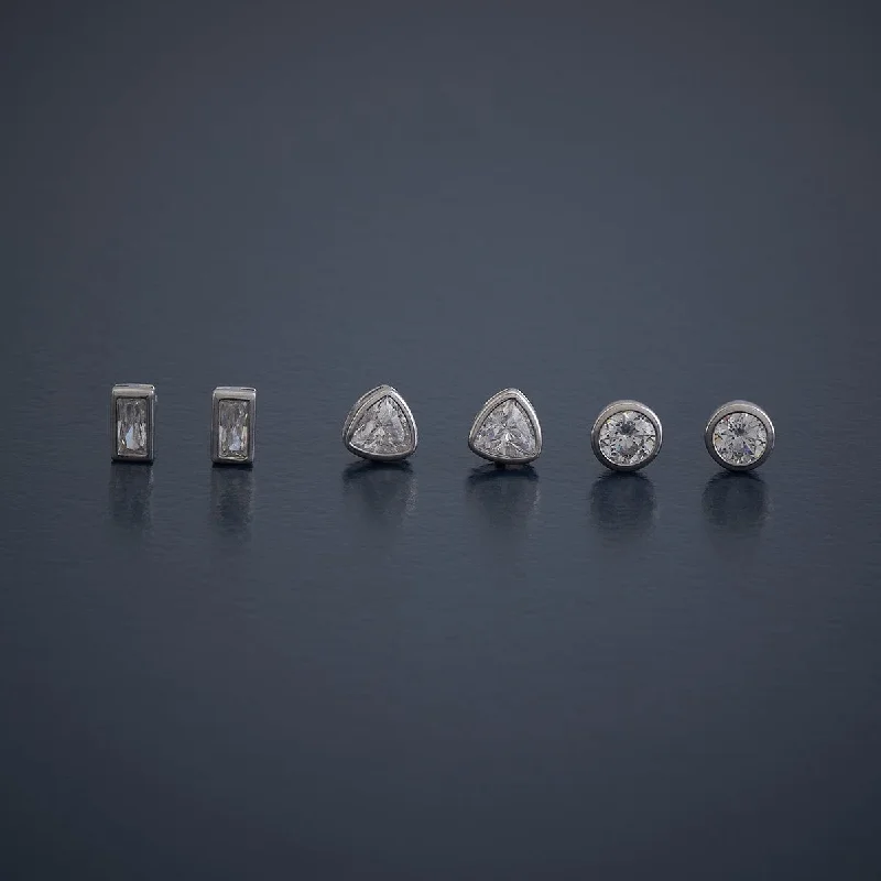 Luxury Handcrafted Jewelry For Elegant Looks 92.5 Silver Earring 176682