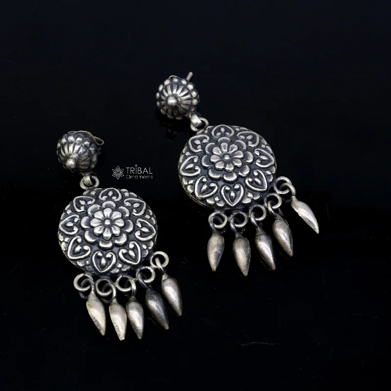 Shine In Style – Shop Jewelry Discounts Today 925 sterling silver ethnic tribal drop dangling earrings s1319